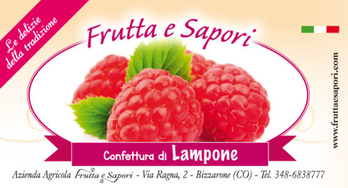 Confettura extra di LAMPONE 240 gr