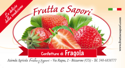 Confettura extra di FRAGOLA 240 gr