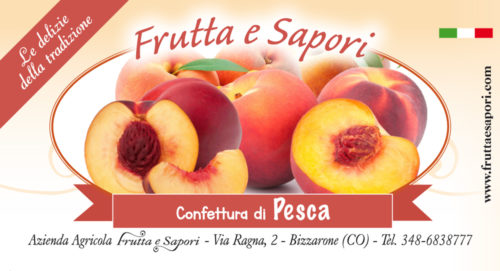 Confettura extra di PESCA 240 gr