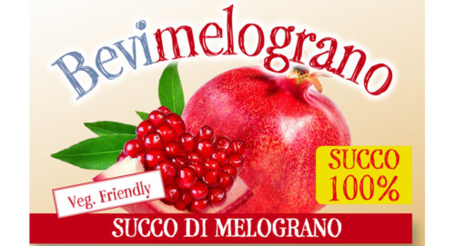 Succo 100% di melograno 500ml senza zucchero aggiunto