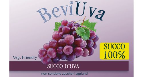 Succo 100% uva rossa SENZA ZUCCHERI AGGIUNTI 500ml