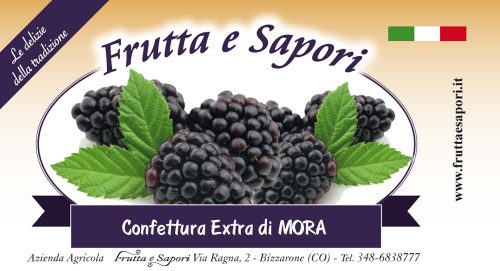 Confettura extra mora di rovo 240g